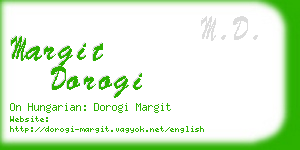 margit dorogi business card